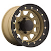 Simulated Beadlock Stealth Desert Sand Daytona Wheel (Series 844) Size: 16" x 8" - image 1