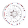MODULAR WHITE 13X5.5 5X4.5 BOLT CIRCLE 3.25 BACK SPACING - image 1