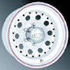 MODULAR WHITE 15X8 5X4.5 BOLT CIRCLE 3.75 BACK SPACING - - image 1