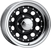 Black Modular Wheel (Series 94) Size: 15" x 10"