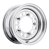CHROME BAJA MOD VW 15 x 5 5 x 205 Bolt Circle 2875 Back Spacing 3 offset 160 Center Bore 1100 lbs Load Rating - image 1