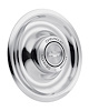 Disc Brake Center Cap with Chrome Steel Base and CHEVROLET MOTOR DIVISION with Bow Tie Cap, Fits: Rallye Wheels - image 1