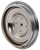 Disc Brake Center Cap with Chrome Steel Base and CHEVROLET MOTOR DIVISION with Bow Tie Cap, Fits: Rallye Wheels - image 2