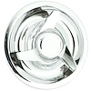 Rallye Knock Off Plain Swept Center Cap Fits: Rallye Wheels - image 1