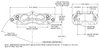 D8-4 Front Brake Caliper 1965-1982 Corvette - image 2