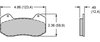 120-13435 Forged Dynapro 6A Lug Mount - image 2