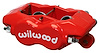 120-13843-RD Forged Billet Dynalite Internal 4-Piston Caliper [Red] - image 1