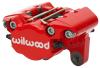 DynaPro Billet Brake Caliper for 1966-1979 Type 1 & Type 3 Volkswagens (Red Powder-Coat) - image 1