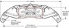 120-16567-RD UTV6 Caliper - image 2