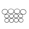 130-17058 Caliper Square Ring and Dust Seal Kit - image 1