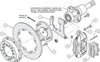 Forged Dynalite Rear Drag Brake Kit Rear End: Mopar 8-3/4 & 9-3/4 / Dana 60 - image 3