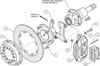 Forged Dynalite Rear Drag Brake Kit Rear End: Olds/Pontiac - image 3