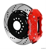 AERO4 Big Brake Rear Parking Brake Kit Rear End: Large Chevy C10 Flange - image 1