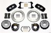 AERO4 Big Brake Rear Parking Brake Kit Rear End: Large Chevy C10 Flange - image 2