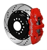 AERO4 Big Brake Rear Parking Brake Kit Rear End: Small Ford Flange - image 1