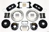 AERO4 Big Brake Rear Parking Brake Kit Rear End: Small Ford Flange - image 2