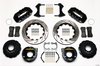 AERO4 Big Brake Rear Parking Brake Kit Rear End: Small Ford Flange - image 2