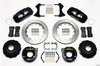 AERO4 Big Brake Rear Parking Brake Kit Rear End: Small Ford Flange - image 2