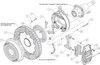 AERO4 Big Brake Rear Parking Brake Kit Rear End: Small Ford Flange - image 3