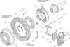AERO4 Big Brake Rear Parking Brake Kit Rear End: 8.8 Ford Flange - image 3