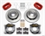 Forged Dynalite Rear Parking Brake Kit 1955-1957 Chevy/1956 Corvette - image 2