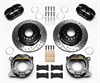 Dynapro Low-Profile Rear Parking Brake Kit Rear End Axle: 1955-1957 Chevy Flange - image 1