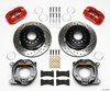 Dynapro Low-Profile Rear Parking Brake Kit Rear End Axle: 1955-1957 Chevy Flange - image 2