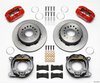 Dynapro Low-Profile Rear Parking Brake Kit Rear End Axle: 1955-1957 Chevy Flange - image 2