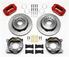 Dynapro Low-Profile Rear Parking Brake Kit Rear End Axle: 1959-1964 Chevy Impala/1957-1962 Chevy Corvette Flange - image 1