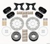 Rear Dual Caliper Dynapro Dynamic Drag Brake Kit Rear End Axle: Big Ford New Style - image 2