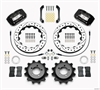 Dynapro Radial Rear Brake Kit For OE Parking Brake 2006-2007 Impreza WRX - image 1