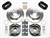 Forged Dynalite Rear Parking Brake Kit AMC - image 2
