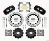 AERO4 Big Brake Rear Brake Kit for OE Parking Brake 2006-2013 BMW 128i/135i/323i/325i/328i/330i/335i - image 2