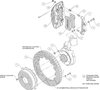 AERO4 Big Brake Rear Brake Kit for OE Parking Brake 2006-2013 BMW 128i/135i/323i/325i/328i/330i/335i - image 3
