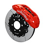 TX6R Truck Front Brake Kit for 2010-2015 Ford F-150 with Red Finish Calipers - image 1