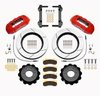 TX6R Truck Front Brake Kit for 2010-2015 Ford F-150 with Red Finish Calipers - image 2