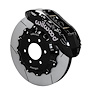 TX6R Truck Front Brake Kit for 2010-2015 Ford F-150 with Black Finish Calipers - image 1