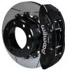 TX6R Truck Front Brake Kit for 2005-2012 Ford F-250/2005-2012 F-350 with Black Finish Calipers - image 1