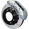 TX6R Truck Front Brake Kit for 2011-2015 Chevy/GMC 2500/3500 with Clear Finish Calipers - image 1