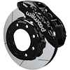 TX6R Truck Front Brake Kit for 2011-2015 Chevy/GMC 2500/3500 with Black Finish Calipers - image 1