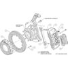 TX6R Truck Front Brake Kit for 2011-2015 Chevy/GMC 2500/3500 with Black Finish Calipers - image 3
