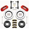 TX6R Truck Rear Brake Kit for 2011-2015 Chevy/GMC 2500/3500 with Red Finish Calipers - image 2