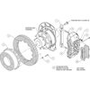 TX6R Truck Rear Brake Kit for 2011-2015 Chevy/GMC 2500/3500 with Red Finish Calipers - image 3