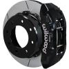 TX6R Truck Rear Brake Kit for 2011-2015 Chevy/GMC 2500/3500 with Black Finish Calipers - image 1