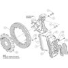 TX6R Truck Front Brake Kit for 2001-2016 Chevy/GMC/Cadillac Trucks and SUVs with Red Finish Calipers - image 3