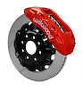 TX6R Truck Front Brake Kit for Chevy/GMC 1500/2500, Hummer H2 with Red Finish Calipers - image 1
