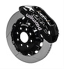 TX6R Truck Front Brake Kit for Chevy/GMC 1500/2500, Hummer H2 with Black Finish Calipers - image 1