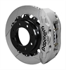 TX6R Truck Rear Brake Kit for 2001-2006 Chevy/GMC 1500/2500, 2005-2009 Hummer H2 with Clear Finish Calipers - image 1