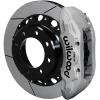 TX6R Truck Rear Brake Kit for 2007-2010 Chevy/GMC 2500, 2007-2013 Suburban/Yukon with Clear Finish Calipers - image 1