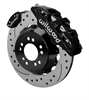 AERO4 Big Brake Rear Brake Kit w/ MC4 Parking Brake Currie Pro-Tour Unit Bearing Flange - image 1